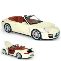 Modèle réduit 1/18e 997 Carrera 4S Cabriolet - Phase II - Beige