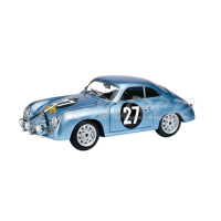 1/43 gray-blue 356 A, N°27 "Liege-Rome-Liege 1959" scale model