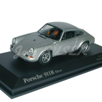 Modèle réduit 1/43e 911 R (Street Version) Argent/Silver