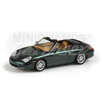 Modèle réduit 1/43e 996 Cabriolet 2001 vert foncé