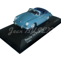 Modèle réduit 1/43e 356 B Cabriolet bleu
