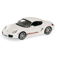 Modèle réduit 1/43e Cayman S blanc 2007