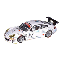 Modèle réduit 1/43e 996 GT3 n°91 Blanche