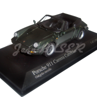 Modèle réduit 1/43e 911 Carrera Cabriolet Vert Métal