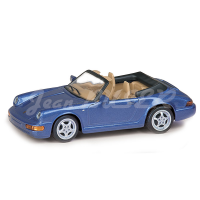 Modèle Réduit 1/43ème 964 Cabriolet Carrera 4 Bleu