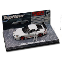 Modèle réduit 1/43e 996 GT3 RS blanche-rouge TOP GEAR