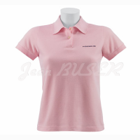 Camisa polo Porsche para mujer color rosa