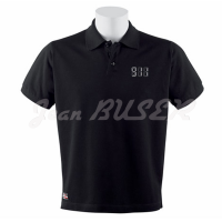 Camisa polo 911 RACING color negro