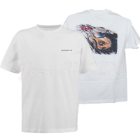 T-shirt blanc Design Porsche