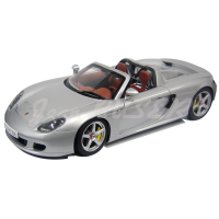 Modèle réduit 1/18e Porsche Carrera GT gris