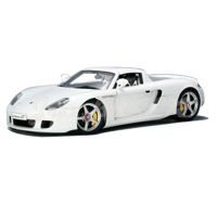 Modèle réduit 1/18e Porsche Carrera GT 2002 Blanche