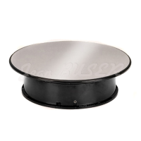 Socle tournant miroir pour miniature ( diamètre 20cm )