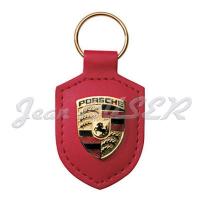 Key ring with the Porsche emblem