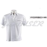 Polo Porsche blanc