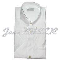 Chemise blanche manches courtes