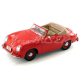 1/18 red 356 Cab scale model