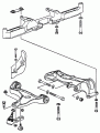 transversal bars / triangle / longitudinal beams