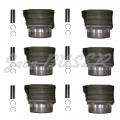 Complete 6-cylinder set with pistons for Porsche 993 – 100P47 Pistons