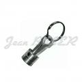 Piston and rod key ring