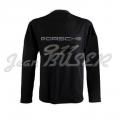 T-shirt noir 911 manche longue