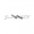 Jeu de boutons en aluminium pour ouverture des portes (2 pièces) 911/912 (65-73) Jeu de boutons en aluminium pour ouverture des portes (2 pièces) 911/912 (65-73)