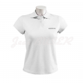 Polo femme Porsche blanc